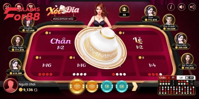 Mẹo chơi xóc đĩa online giúp bet thủ hốt tiền